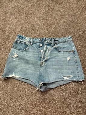 wild fable Light Blue Distressed Denim Jean Shorts